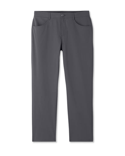 Meta Pant Classic Fit 34" Men's Charcoal 5-Pocket Pants - Vuori