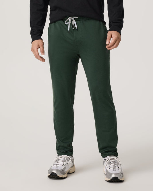 Ponto Performance Pant 30" Men's Spruce Heather Pants - Vuori