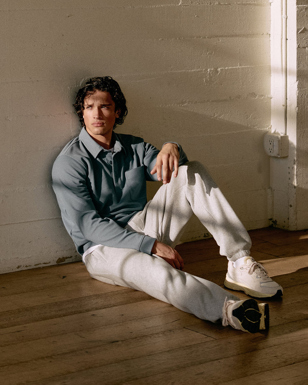 Seaside Sweatpant Light Heather Grey Sweatpants - Vuori