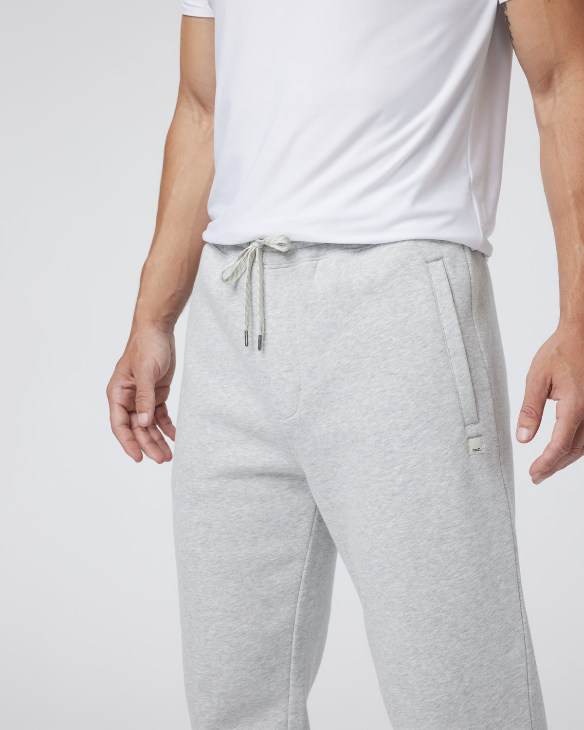 Seaside Sweatpant Light Heather Grey Sweatpants - Vuori