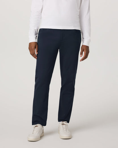 MetaTwill Pant Classic Fit 32" Men's Navy Pants - Vuori