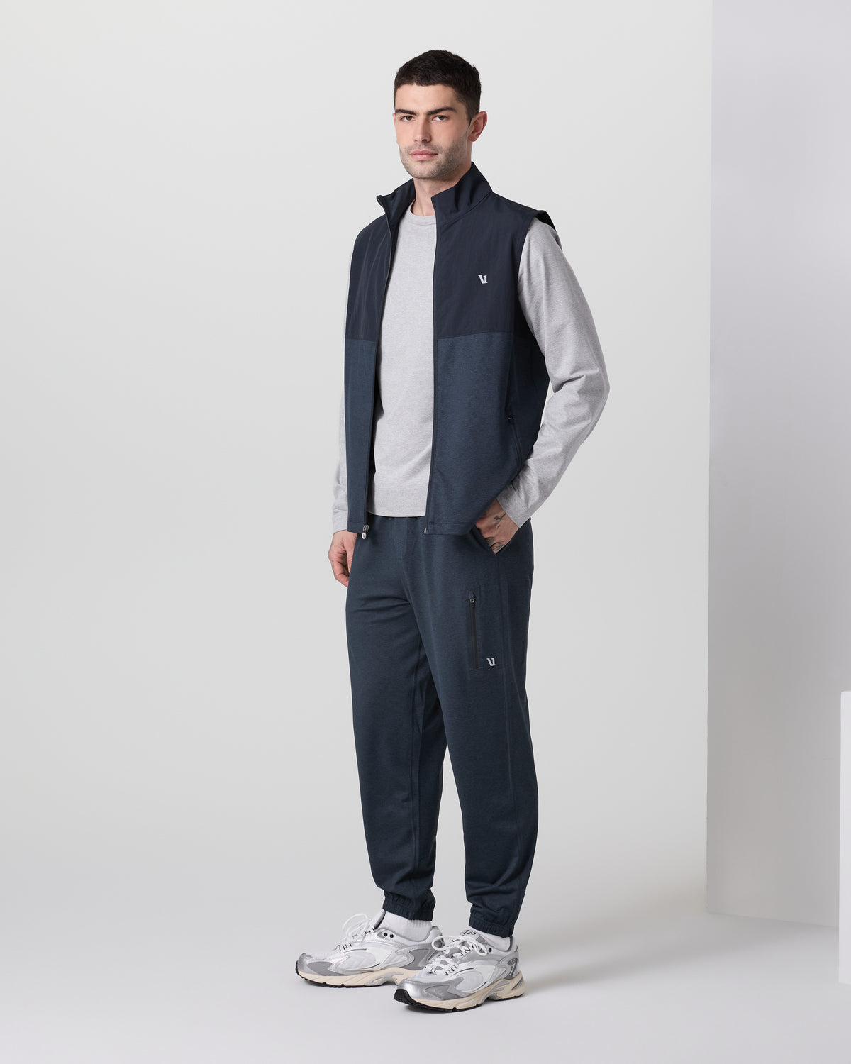 Sunday Performance Sweatpant Classic 30" Ink Heather - Vuori