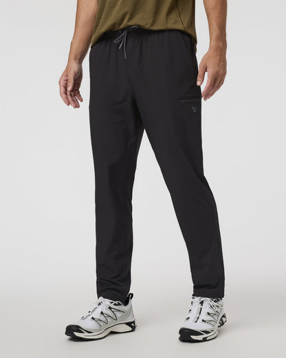 Grafton Pant Unlined Classic Fit 30" Black - Vuori