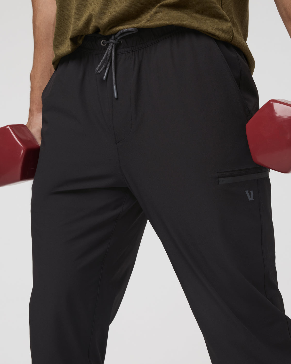 Grafton Pant Unlined Classic Fit 30" Black - Vuori