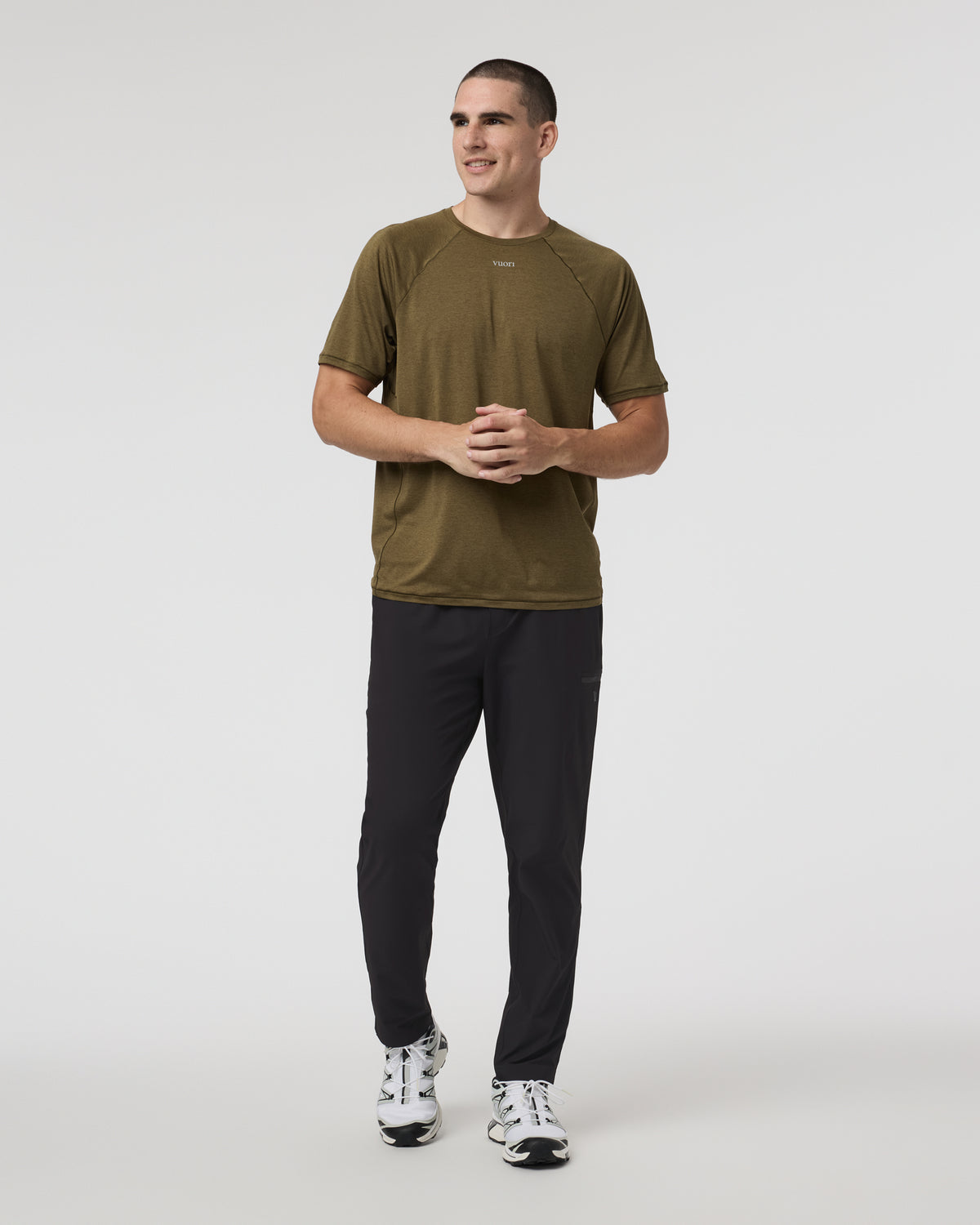 Grafton Pant Unlined Classic Fit 30" Black - Vuori
