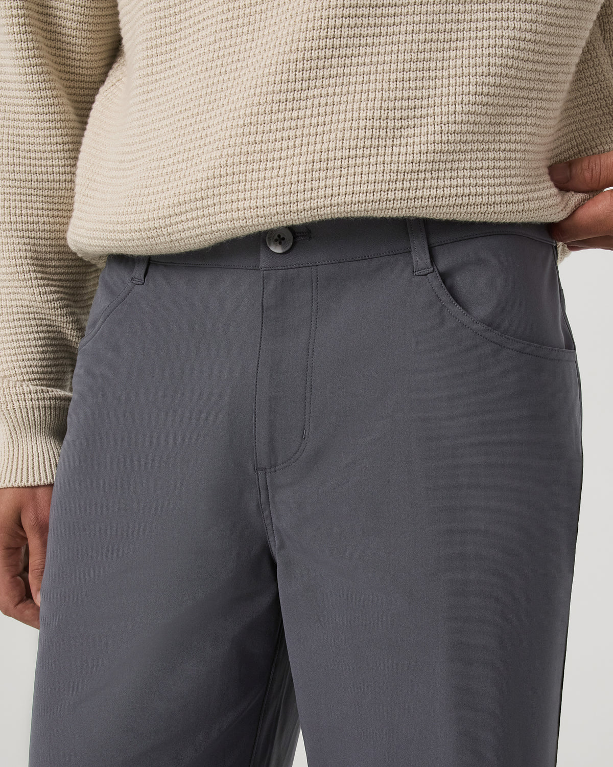 Meta Pant Relaxed 30" Charcoal - Vuori
