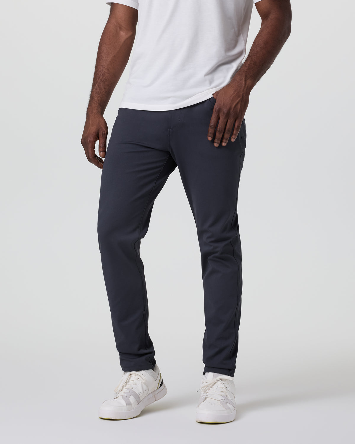 MetaTwill Pant Athletic Slim 30" Navy - Vuori
