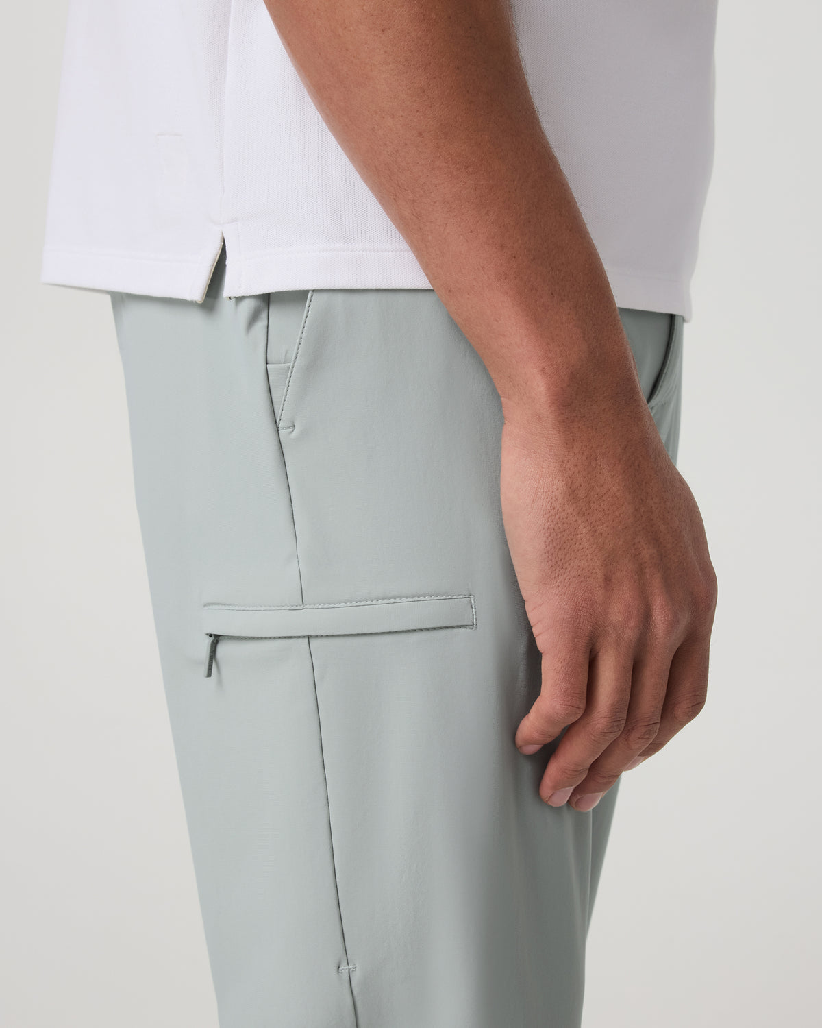 Fleet Trouser Classic Fit 30" Men's Storm Blue Chino Pant - Vuori