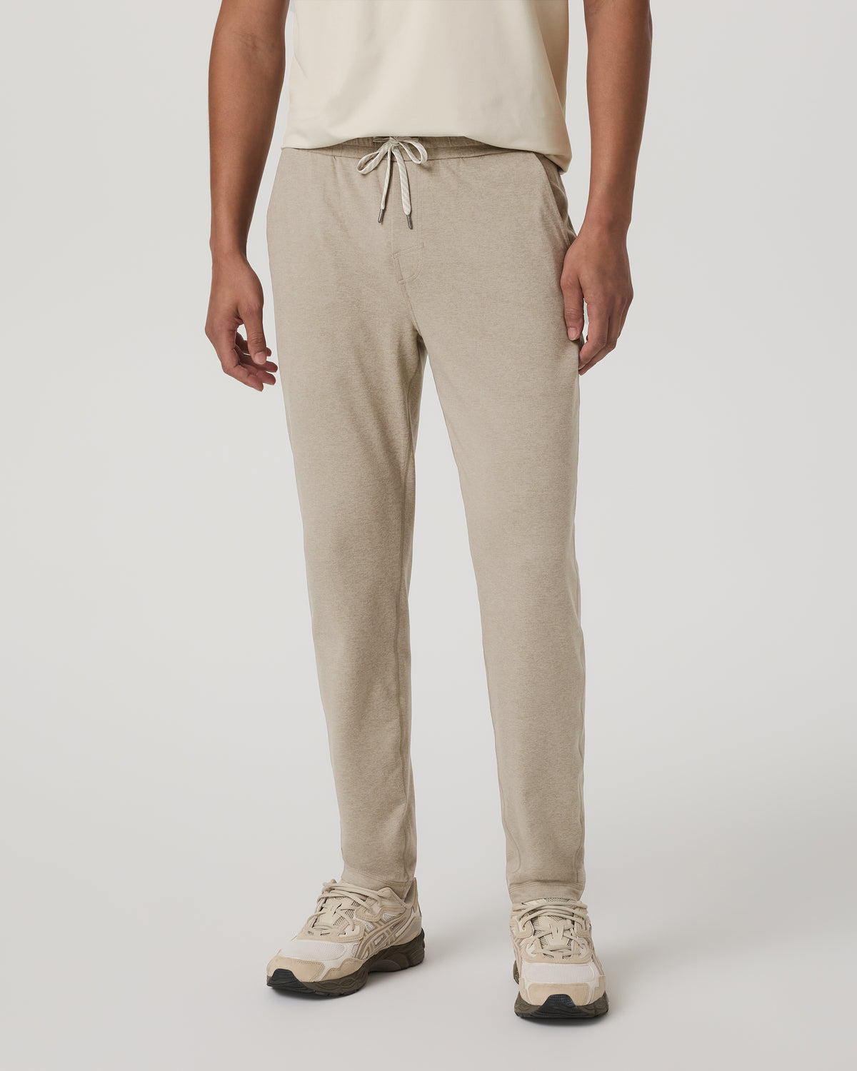 Ponto Performance Pant 30" Truffle Heather Sweatpants - Vuori