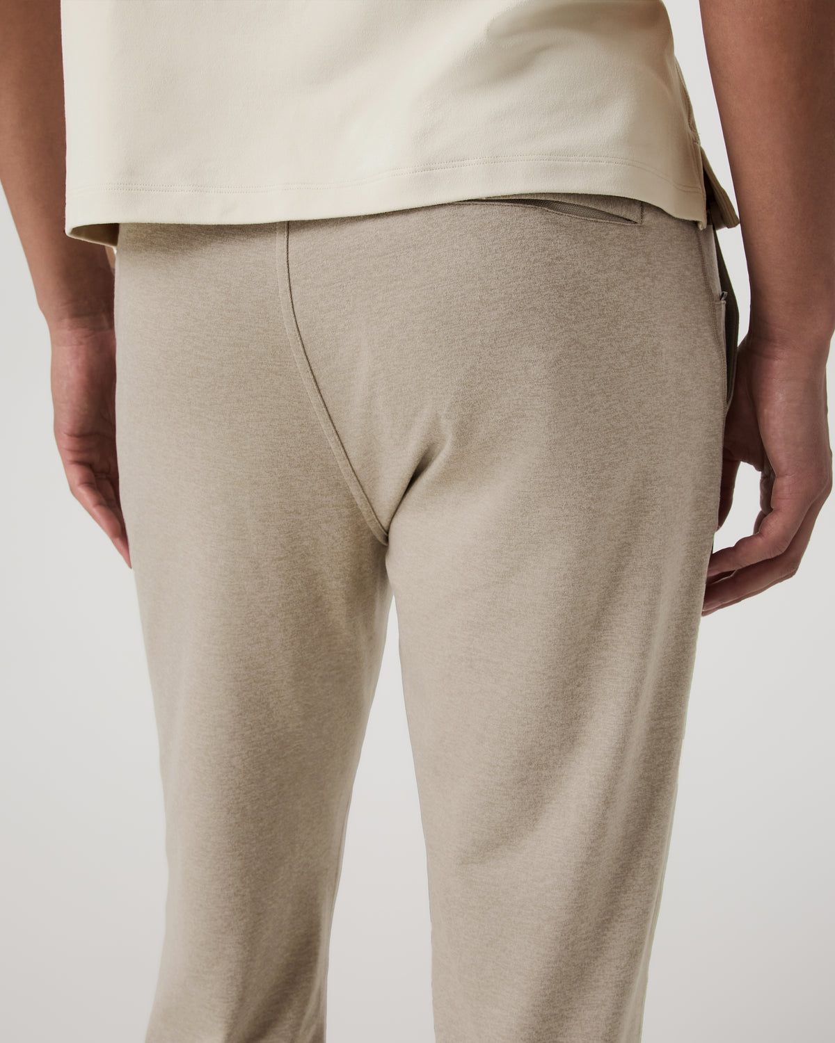 Ponto Performance Pant 30" Truffle Heather Sweatpants - Vuori