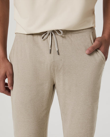 Ponto Performance Pant 30" Truffle Heather Sweatpants - Vuori