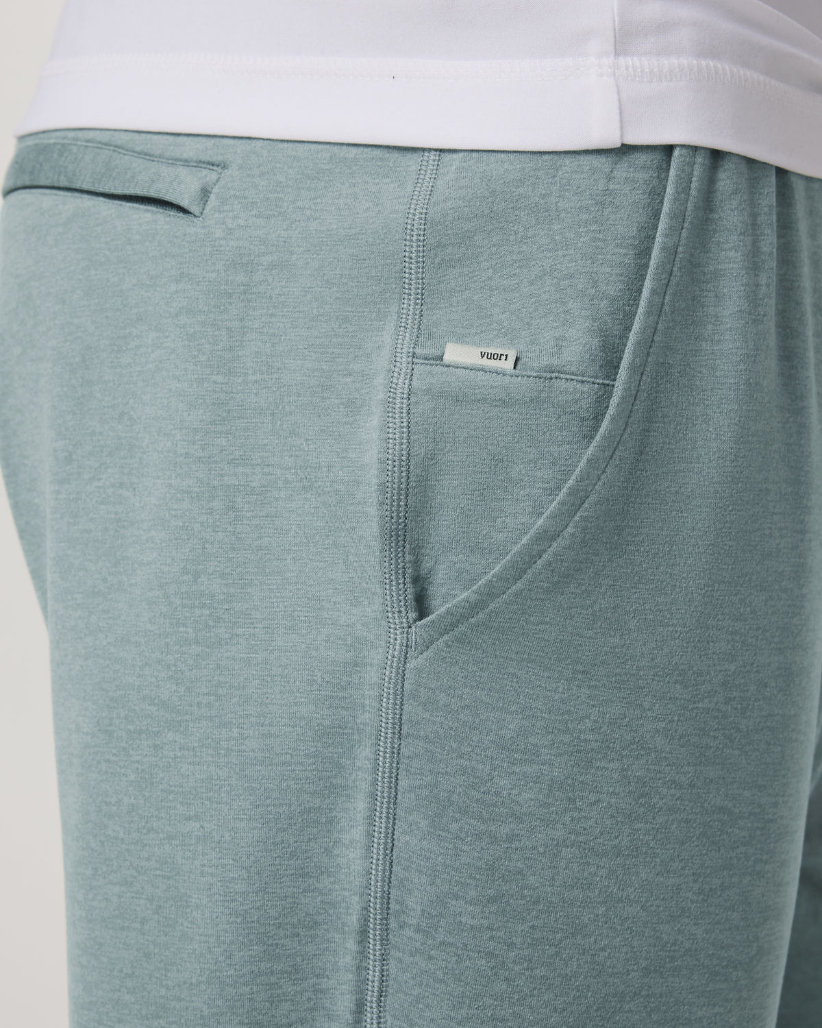 Ponto Performance Pant 30" Misty Blue Heather Sweatpant - Vuori