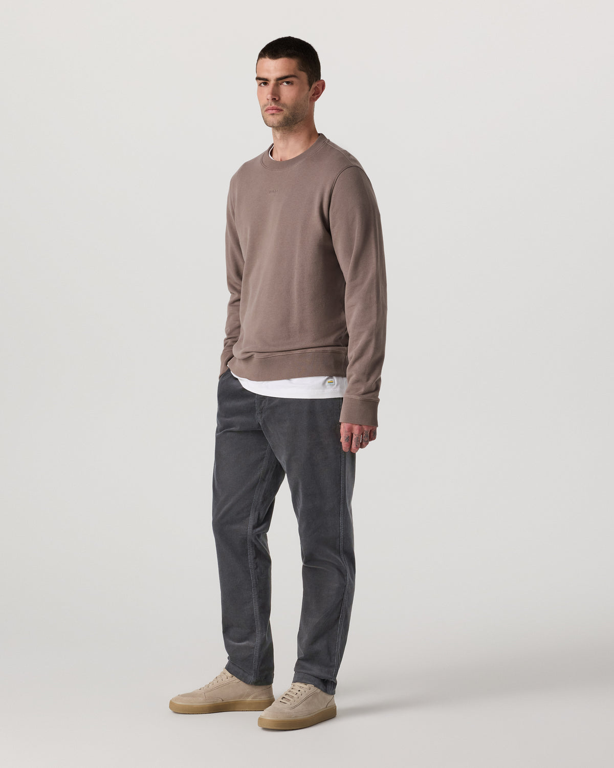 Men's Optimist Elastic Waist Pant Classic Fit Charcoal - Vuori