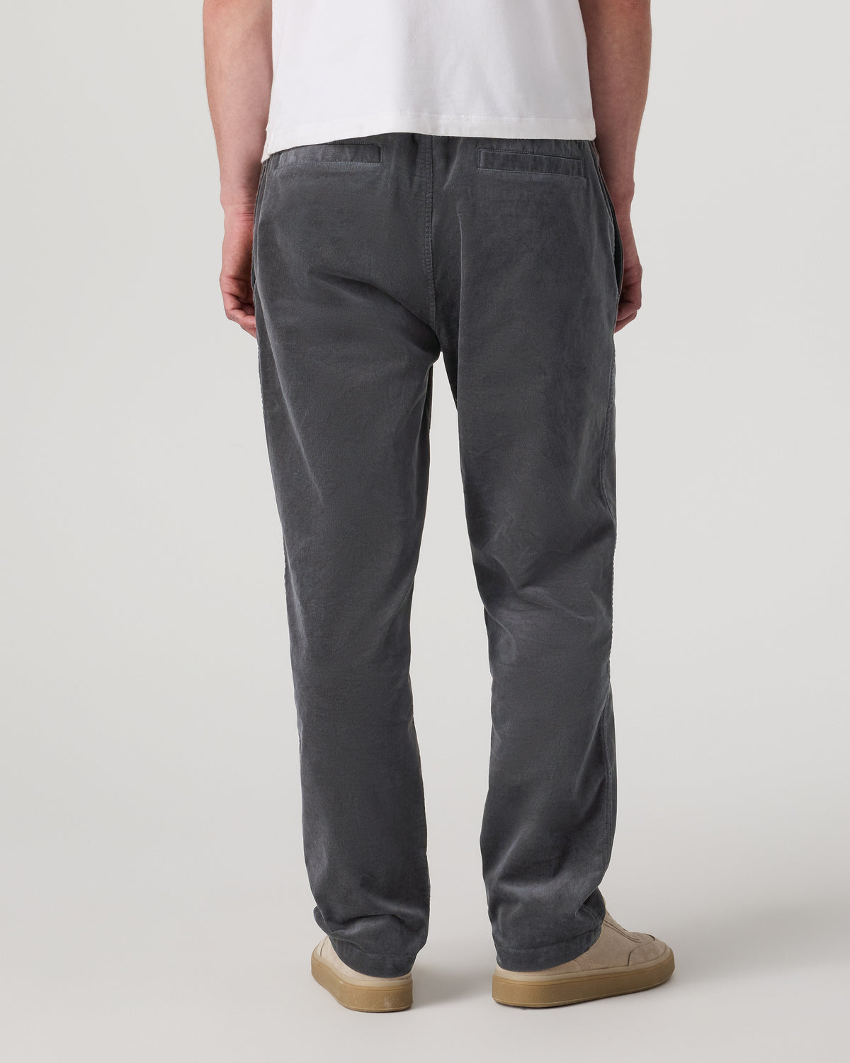 Men's Optimist Elastic Waist Pant Classic Fit Charcoal - Vuori