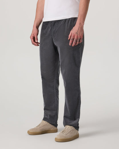 Men's Optimist Elastic Waist Pant Classic Fit Charcoal - Vuori