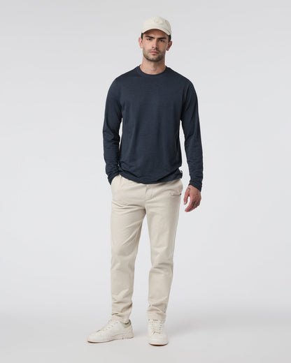 Fletcher Elastic Waist Pant Athletic Slim Fit 30" Oatmeal - Vuori