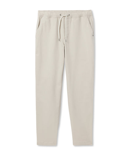 Fletcher Elastic Waist Pant Athletic Slim Fit 30" Oatmeal - Vuori
