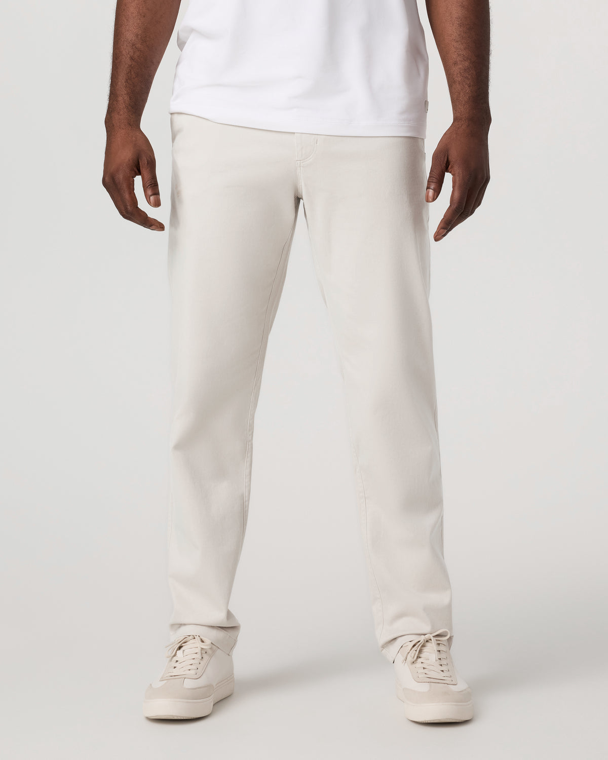 Fletcher Chino Pant Classic 30" Men's Oatmeal Chino Pants - Vuori