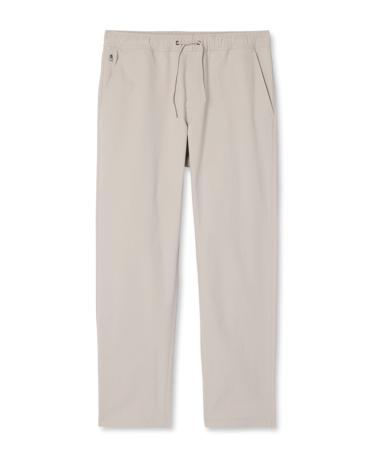 Men's Cascade Elastic Waist Trouser Classic Fit 30" Pewter - Vuori