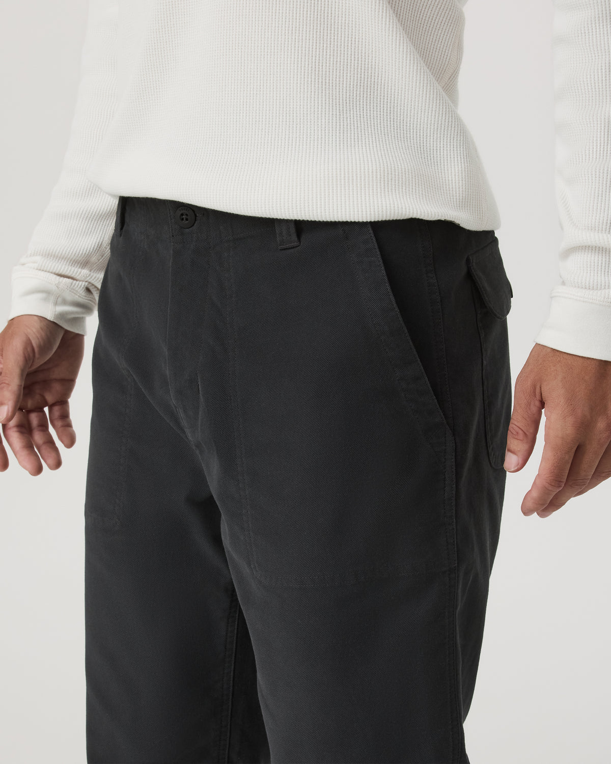 Ridge Pant Classic Fit Washed Black Casual Utility Pants - Vuori