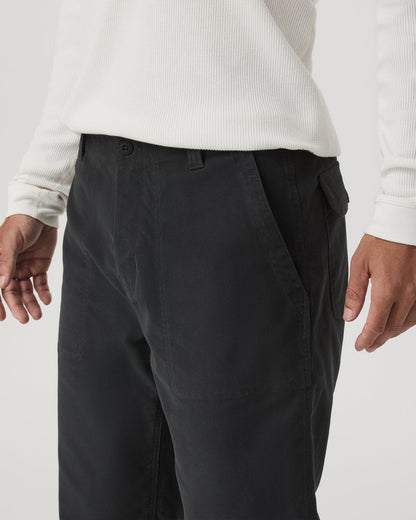 Ridge Pant Classic Fit Washed Black Casual Utility Pants - Vuori