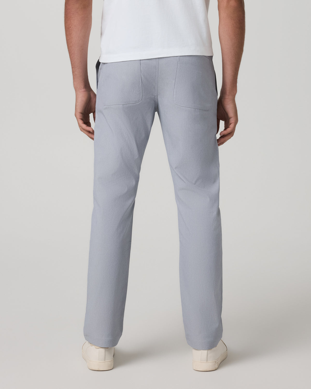 Cascade Elastic Waist Trouser Classic Fit 30" Heather Grey - Vuori
