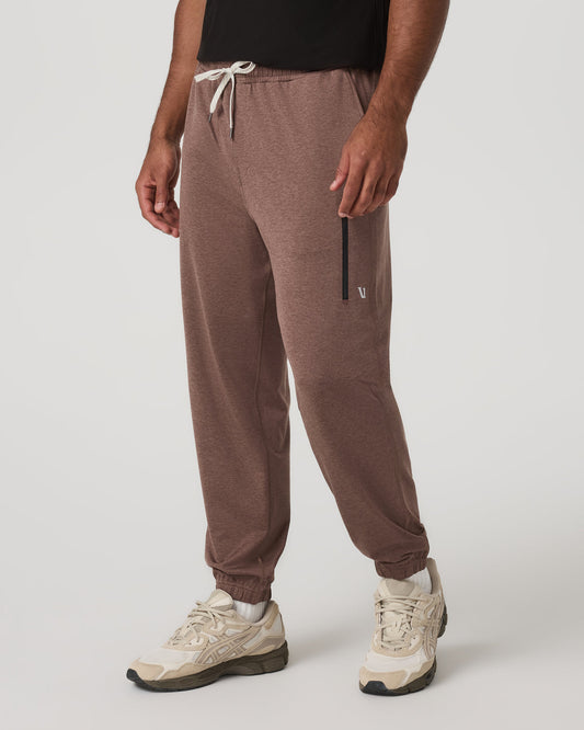 Sunday Performance Sweatpant Men's Sable Heather Pant - Vuori