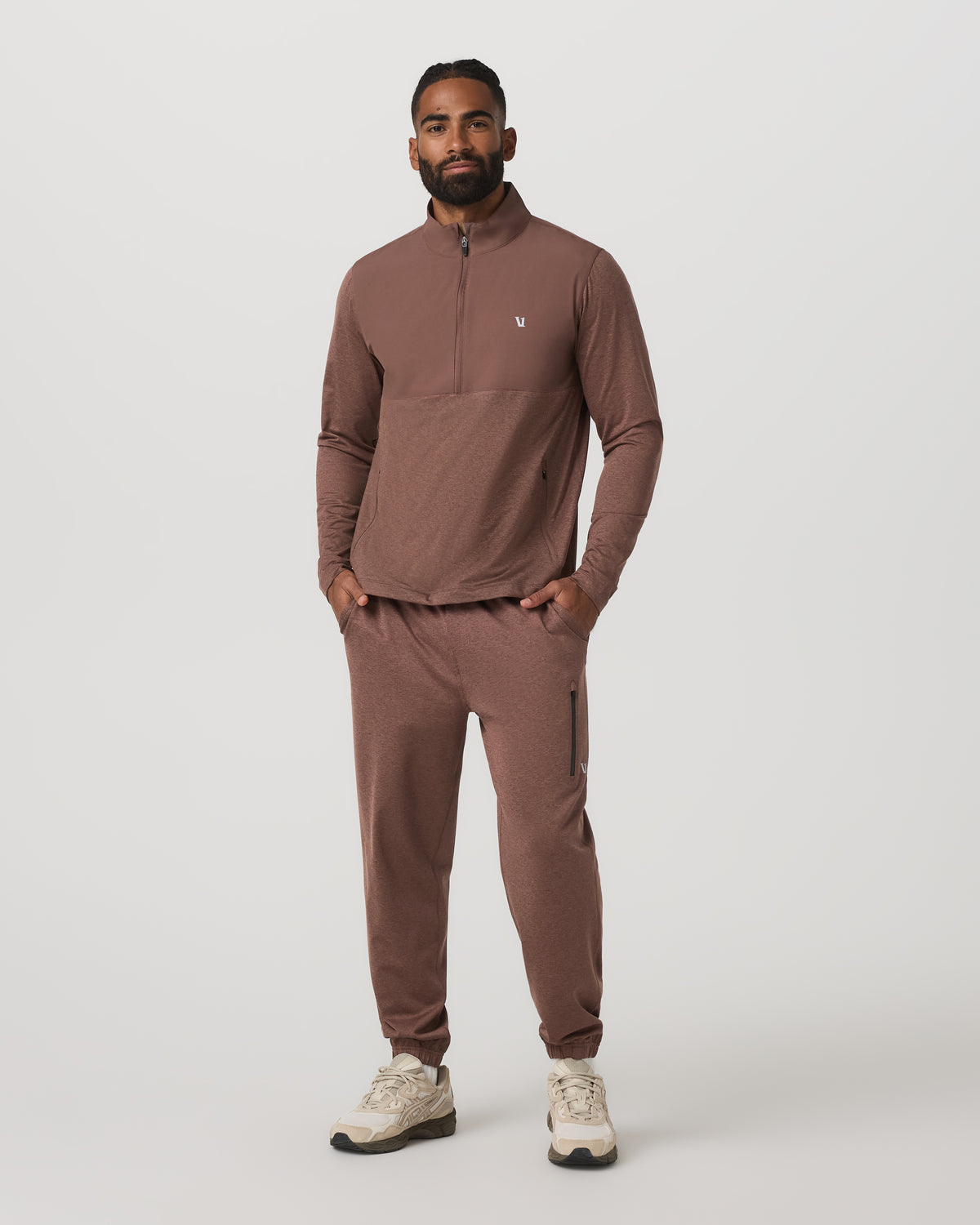 Sunday Performance Sweatpant Men's Sable Heather Pant - Vuori