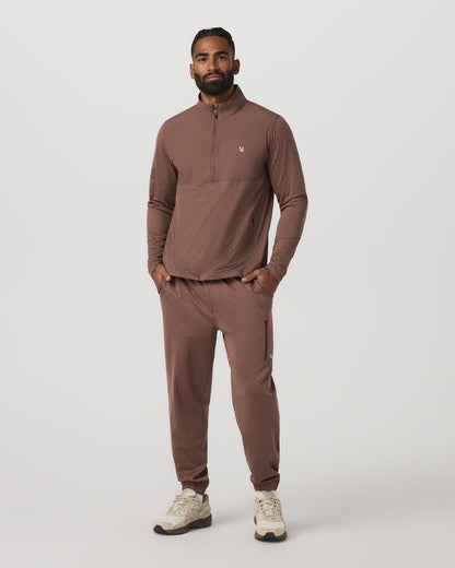 Sunday Performance Sweatpant Men's Sable Heather Pant - Vuori