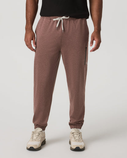 Sunday Performance Sweatpant Men's Sable Heather Pant - Vuori