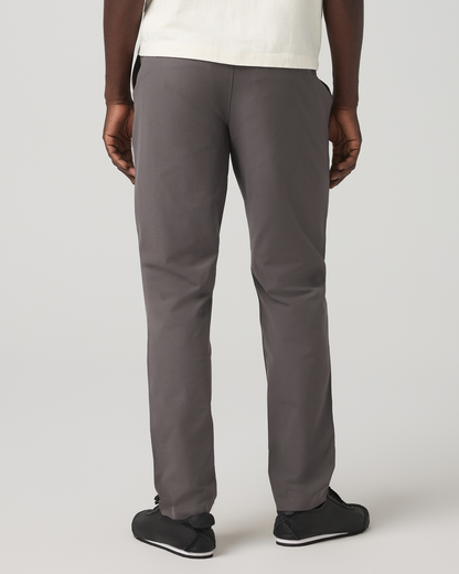 Men's Meta Elastic Waist Pant Classic Fit 32" Warm Grey - Vuori