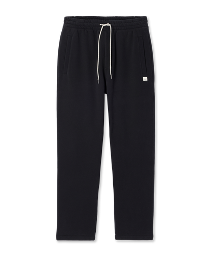 Men's Seaside Straight Leg Sweatpant 30” Black - Vuori