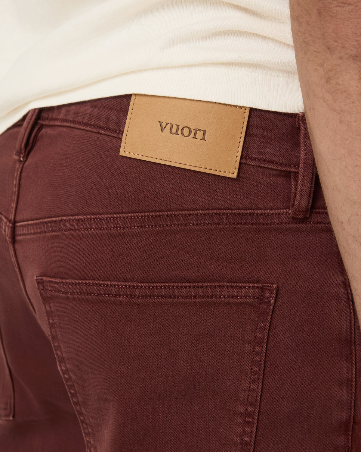 Benton Stretch Twill Pant Classic Fit 30" Burnt Sienna - Vuori