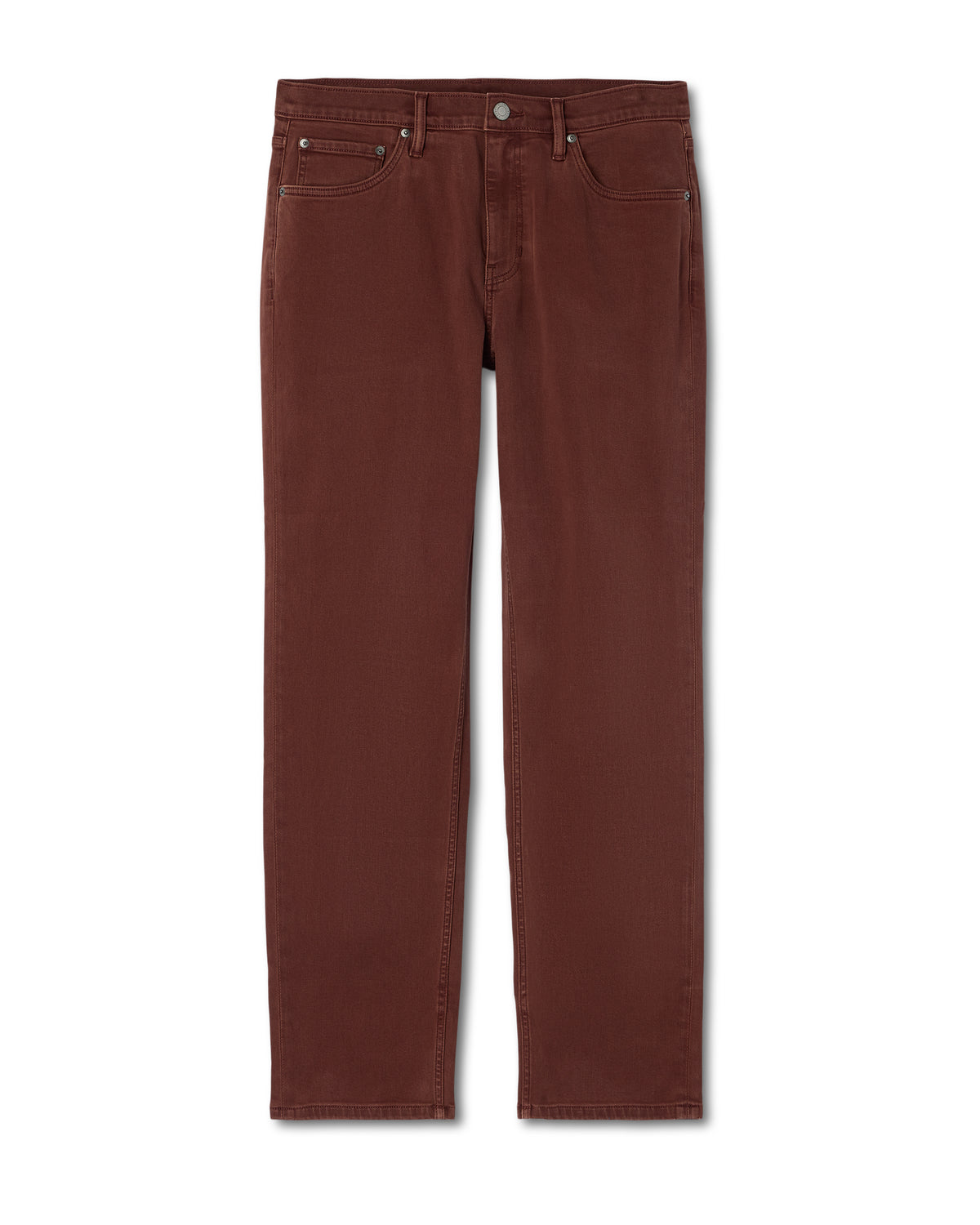 Benton Stretch Twill Pant Classic Fit 30" Burnt Sienna - Vuori