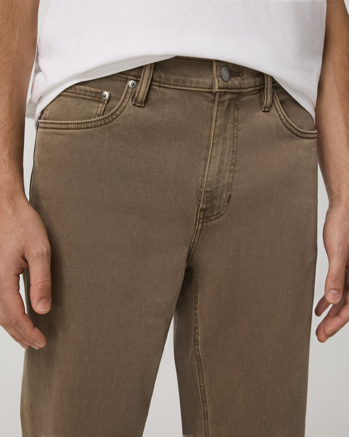 Men's Benton Stretch Twill Pant Classic Fit 30" Peppercorn - Vuori