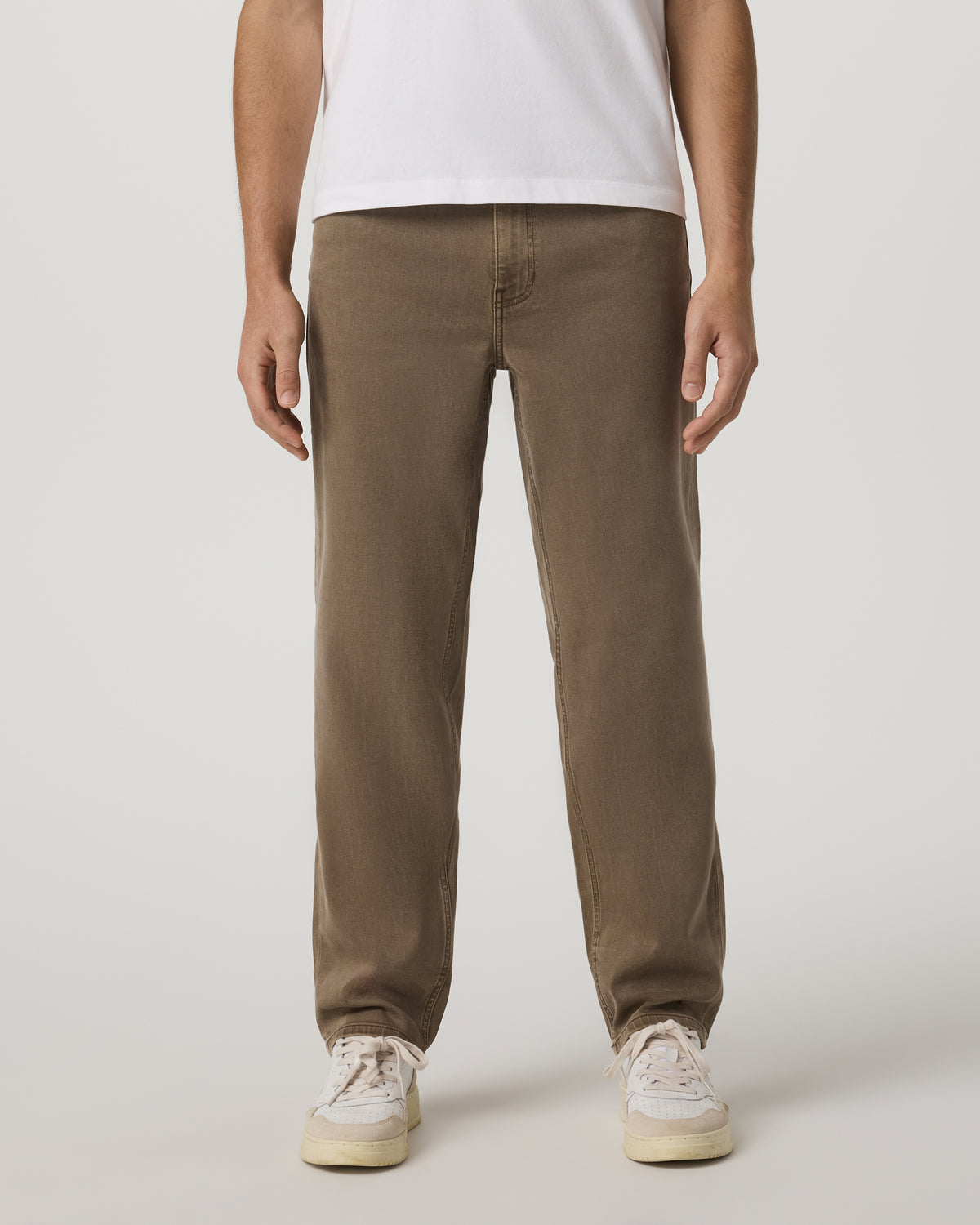 Men's Benton Stretch Twill Pant Classic Fit 30" Peppercorn - Vuori