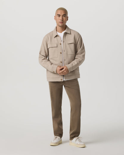 Men's Benton Stretch Twill Pant Classic Fit 30" Peppercorn - Vuori