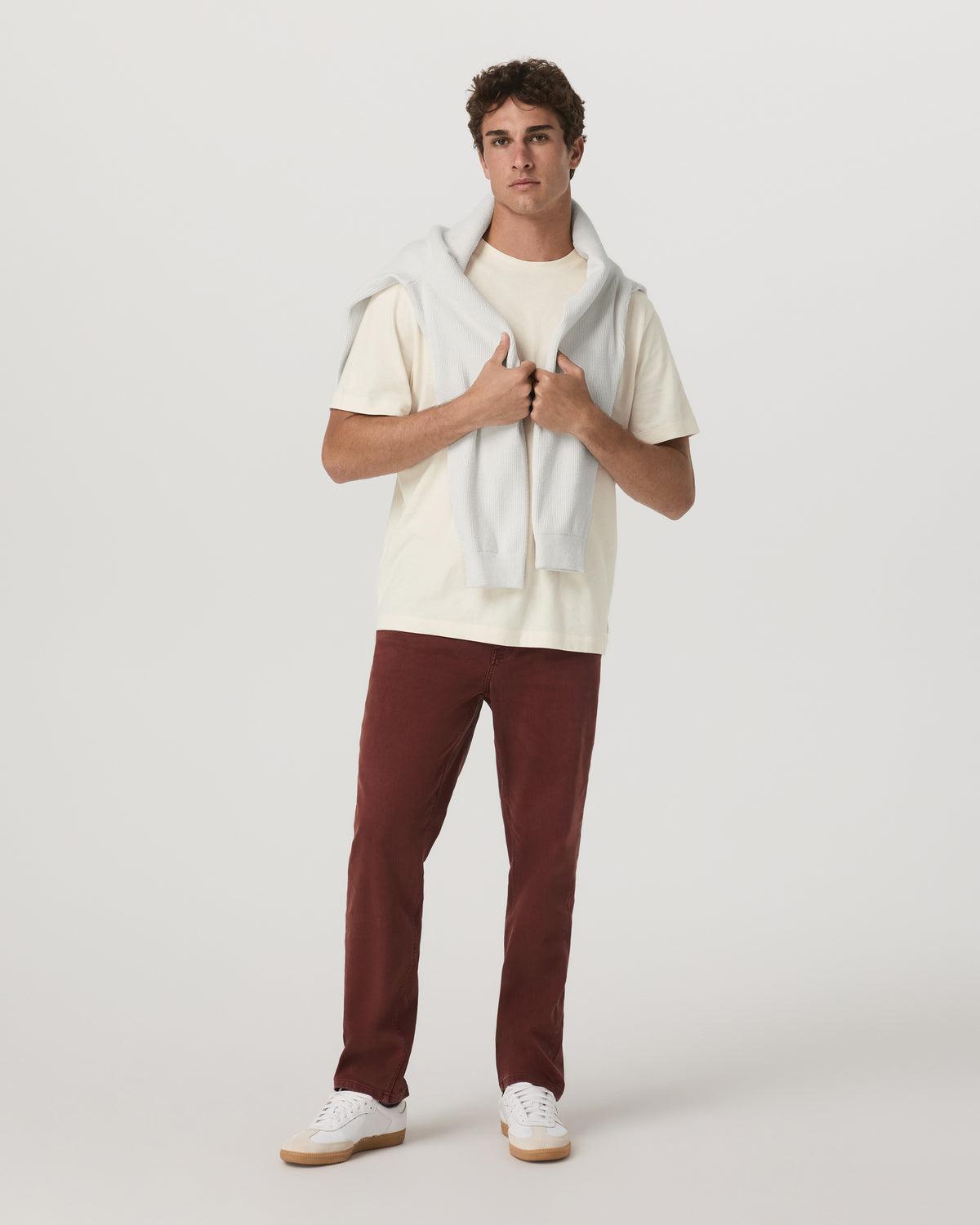 Benton Stretch Twill Pant Classic Fit 32" Burnt Sienna - Vuori