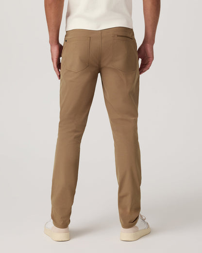 Meta Pant Athletic Slim Fit 32" Men's Pecan 5-Pocket Pant - Vuori