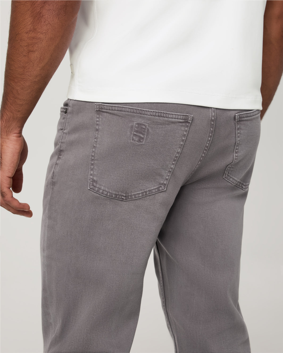 Benton Stretch Twill Pant Athletic Slim Fit 30" Cavern Grey - Vuori