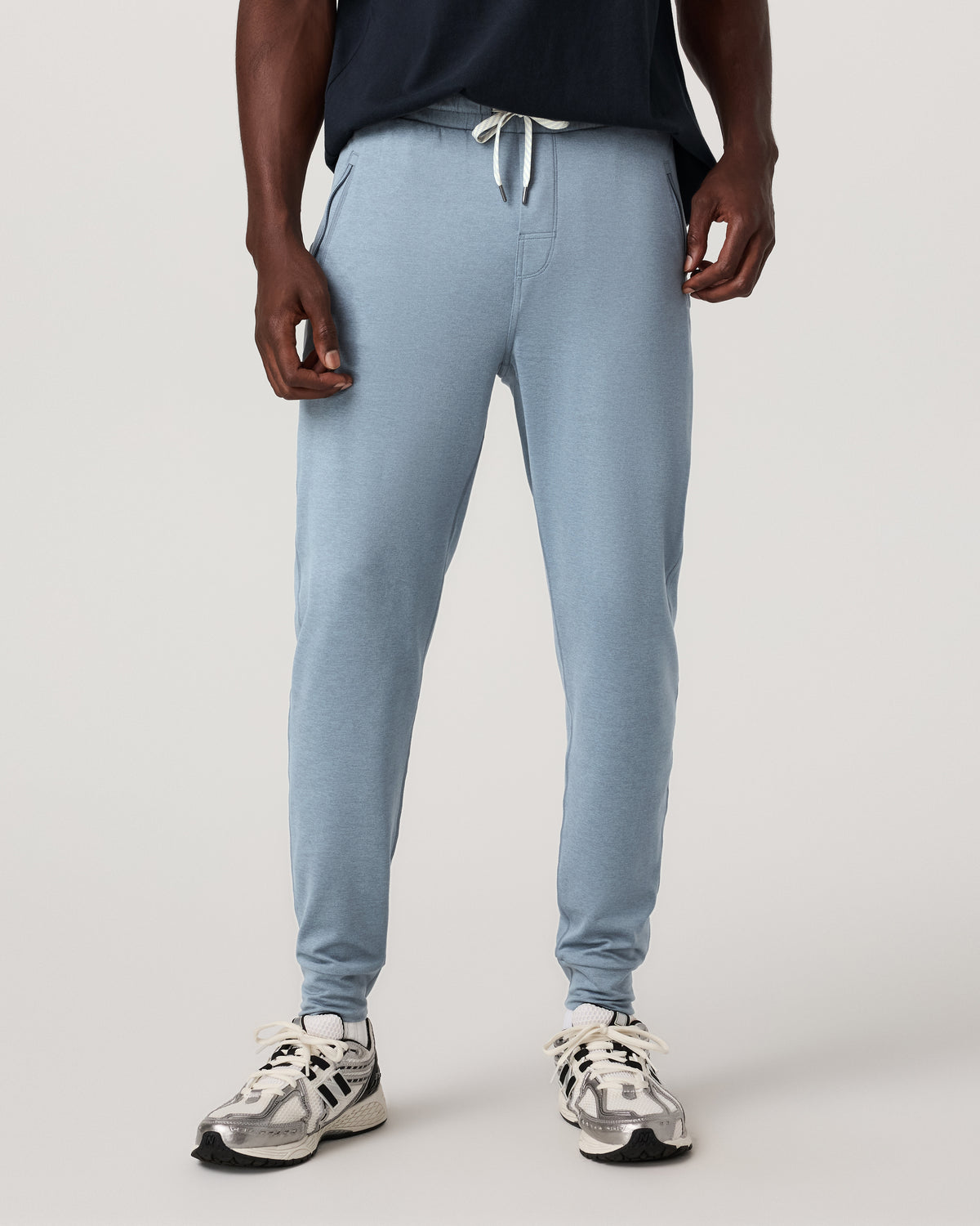 Ponto Performance Jogger 28" Men's Flint Heather Pants - Vuori