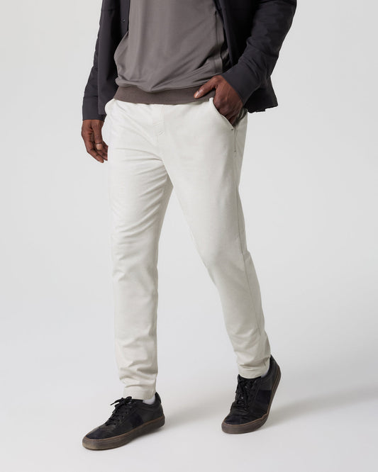 Coronado Pant Men's Salt Heather Zip Up Hoodie - Vuori