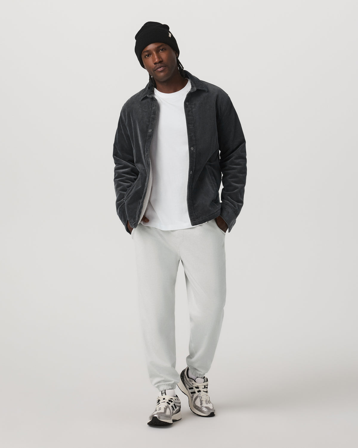 Men's Coronado Sweatpant 28" Salt Heather - Vuori
