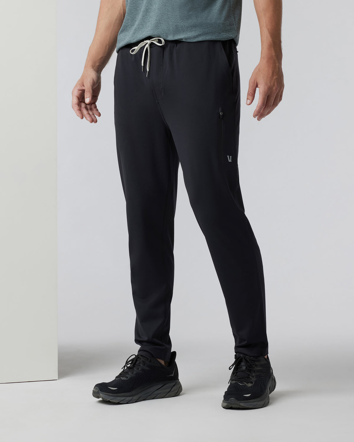 Sunday Performance Track Pant 2.0 Black - Vuori