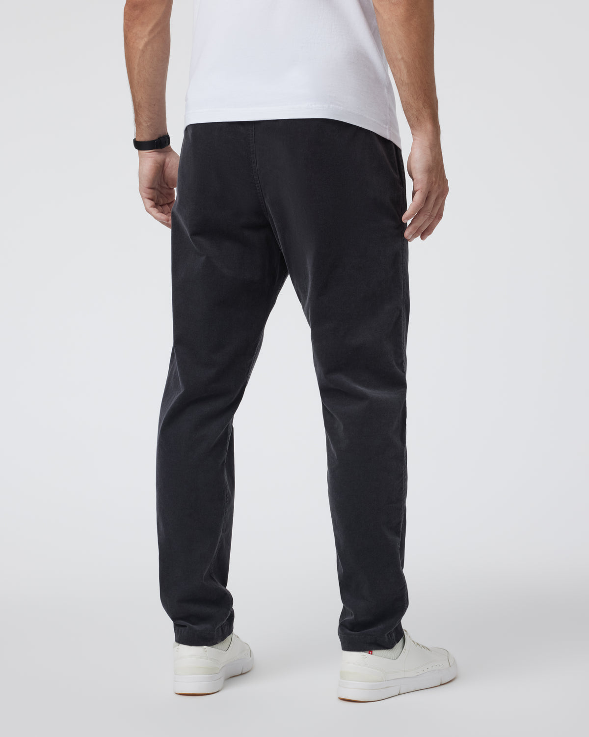 Optimist Pant Men's Charcoal Grey Corduroy Pants - Vuori