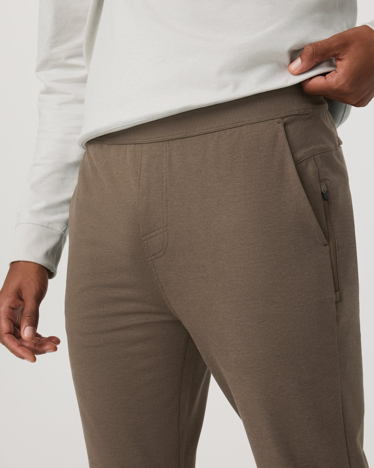 Coronado Pant 30" Men's Espresso Heather Pants - Vuori