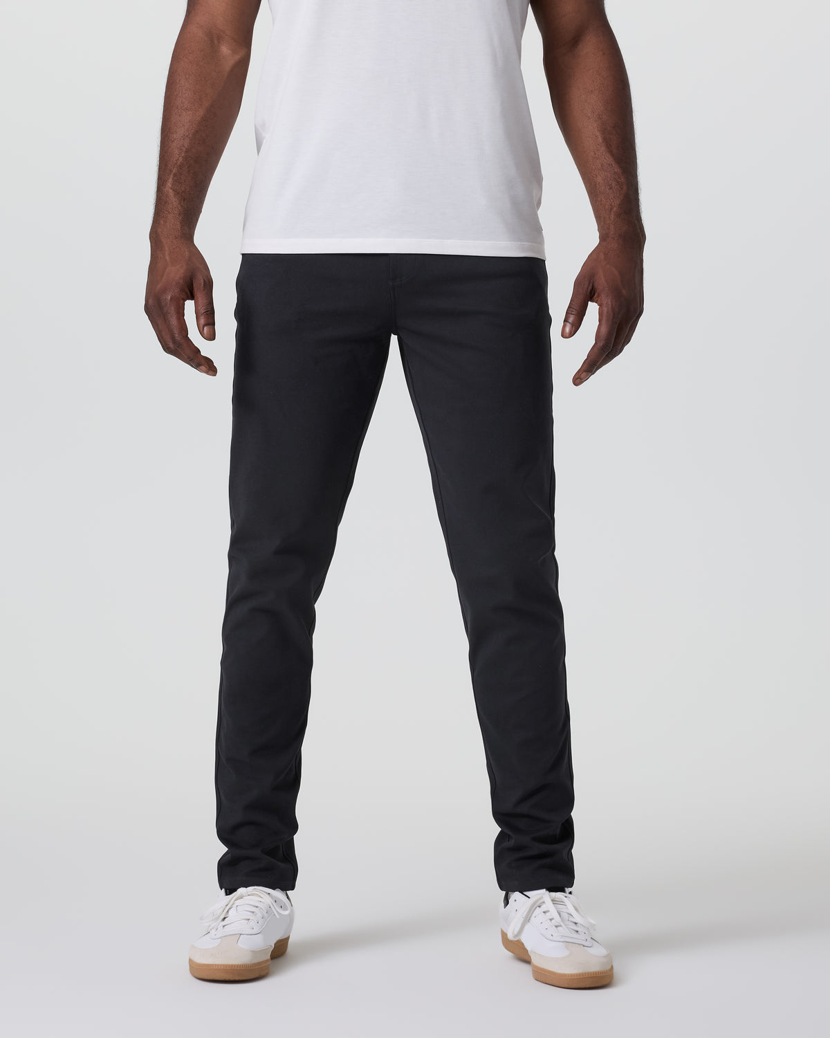 MetaTwill Pant Athletic Slim 32" Black - Vuori