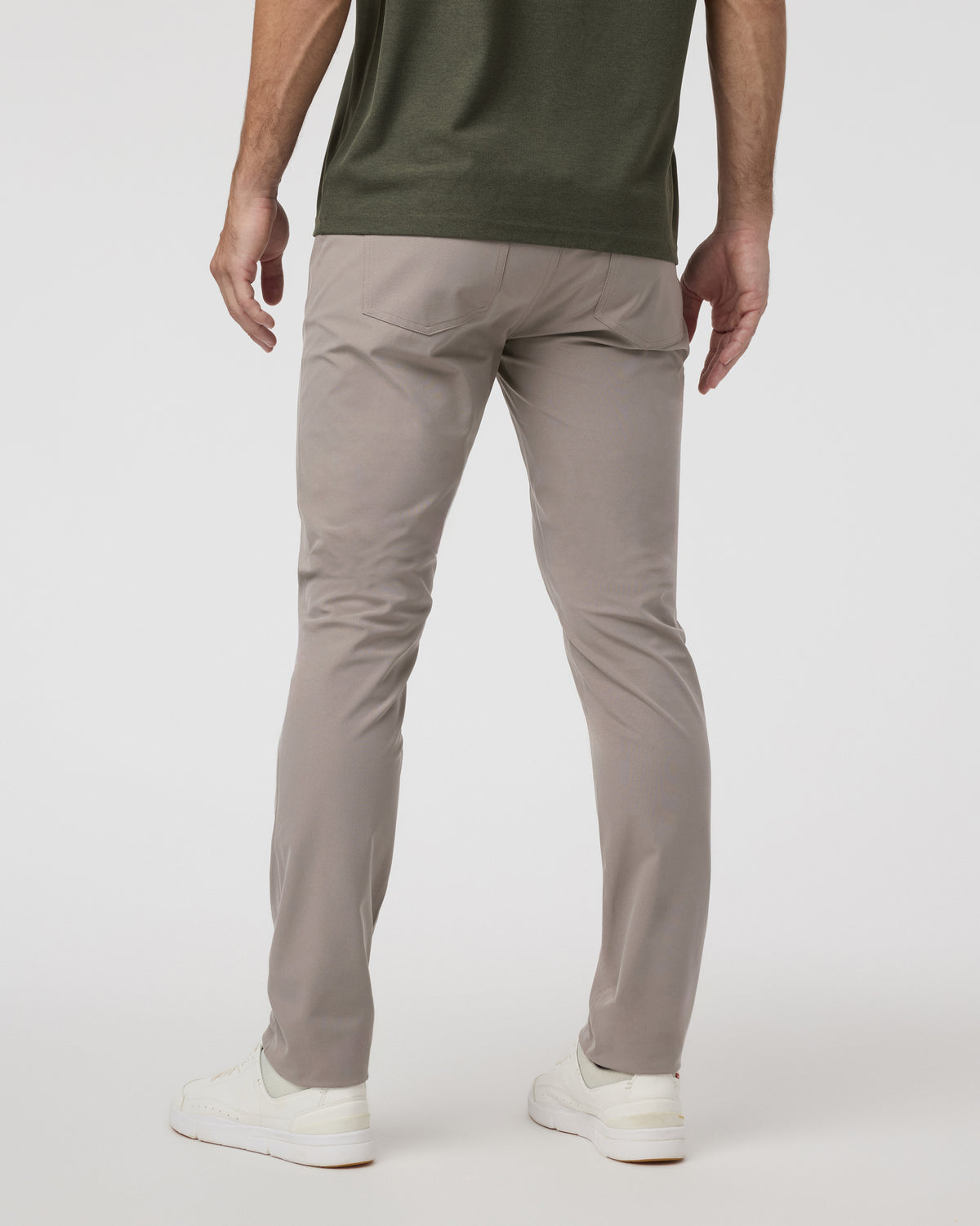 Meta Pant Athletic Slim 30" Mocha 5-Pocket Pants - Vuori