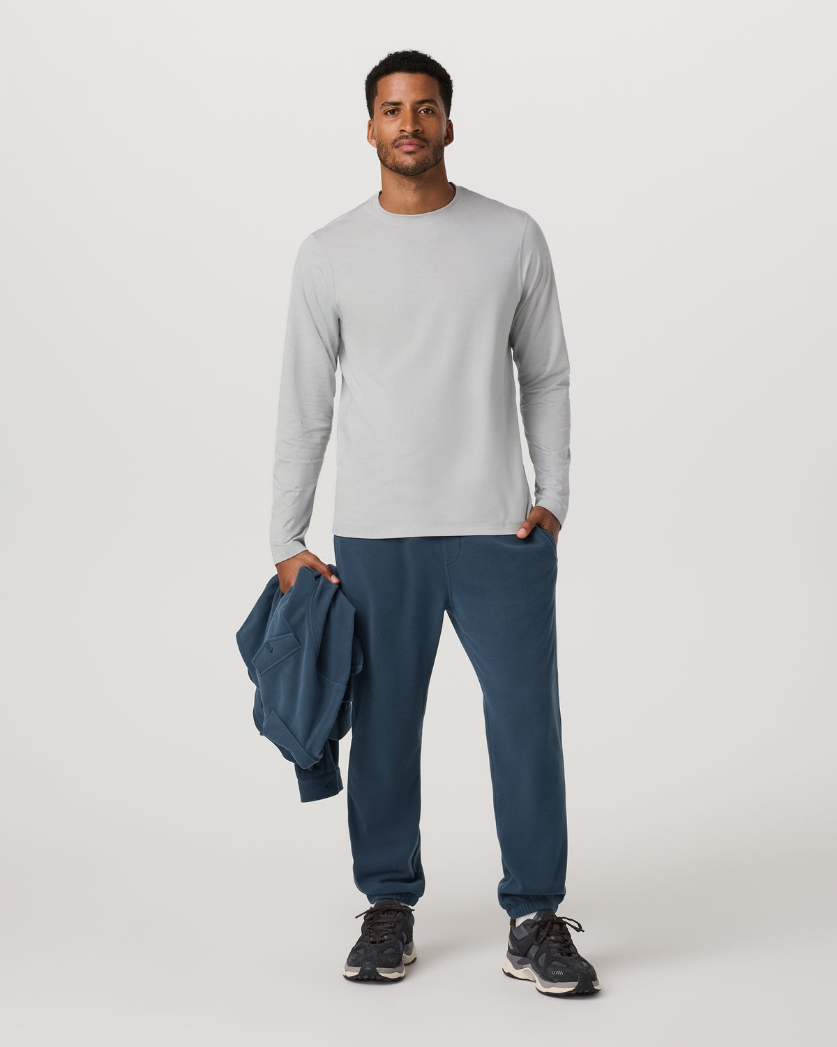 Aspen Sweatpant Men's Ocean Blue Classic-Fit Sweats - Vuori