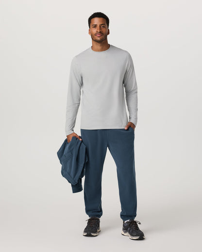 Aspen Sweatpant Men's Ocean Blue Classic-Fit Sweats - Vuori